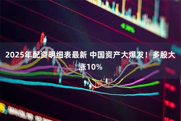 2025年配资明细表最新 中国资产大爆发！多股大涨10%